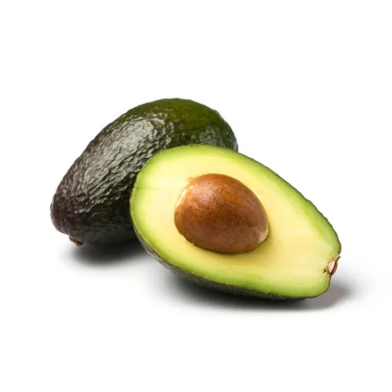 Avocadoöl Avocado, ganz und halbiert