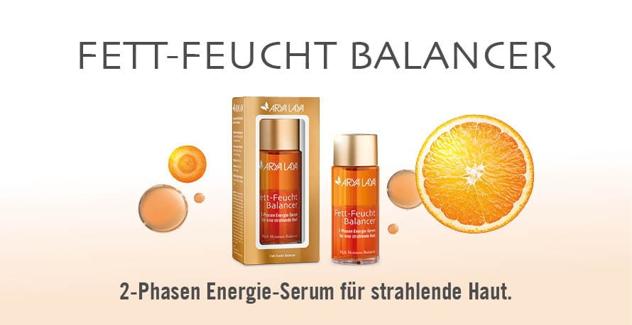 ARYA LAYA Fett-Feucht Balancer - 2-Phasen Energie-Serum für strahlende Haut