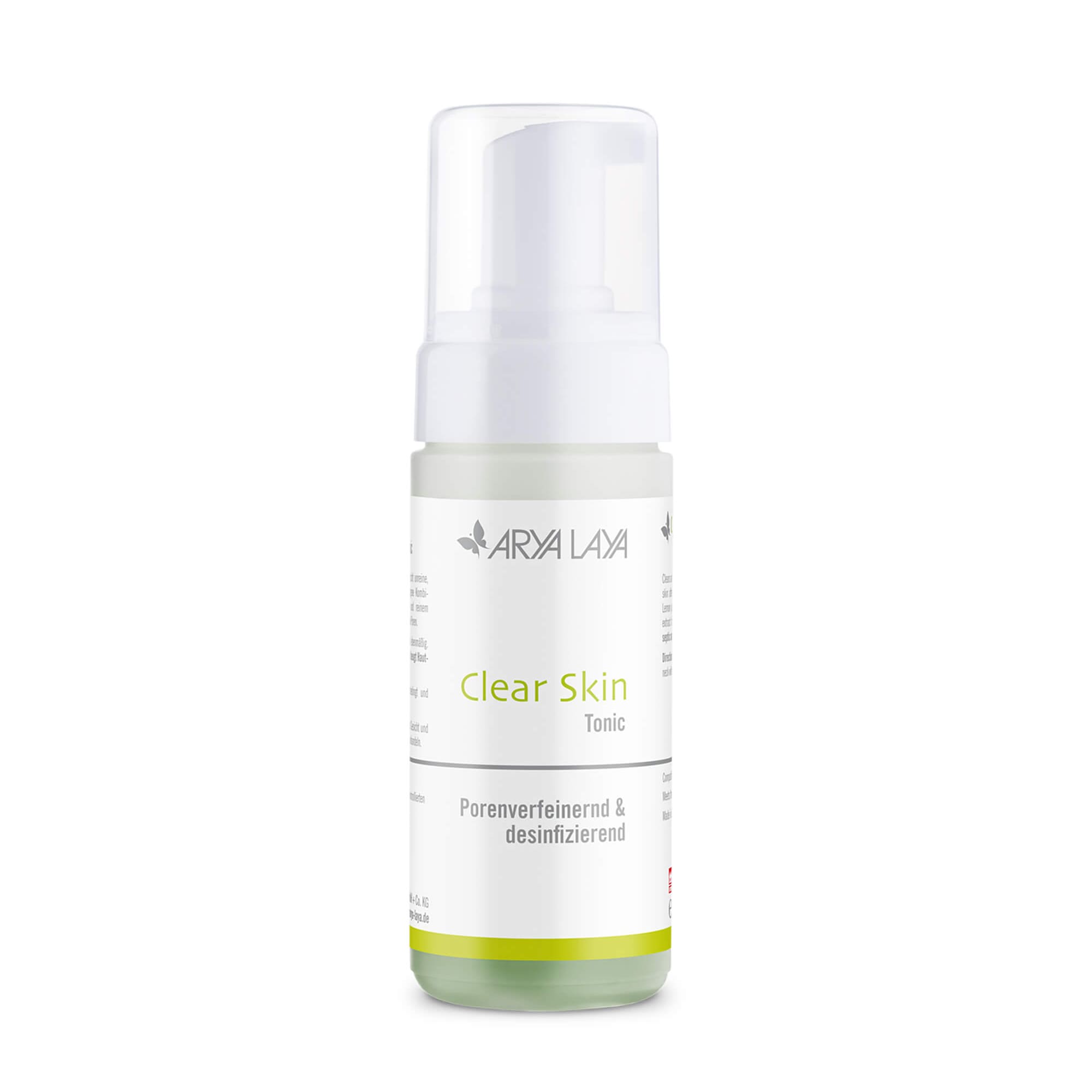 Airless-Spender mit ARYA LAYA Clear Skin Tonic, 125 ml