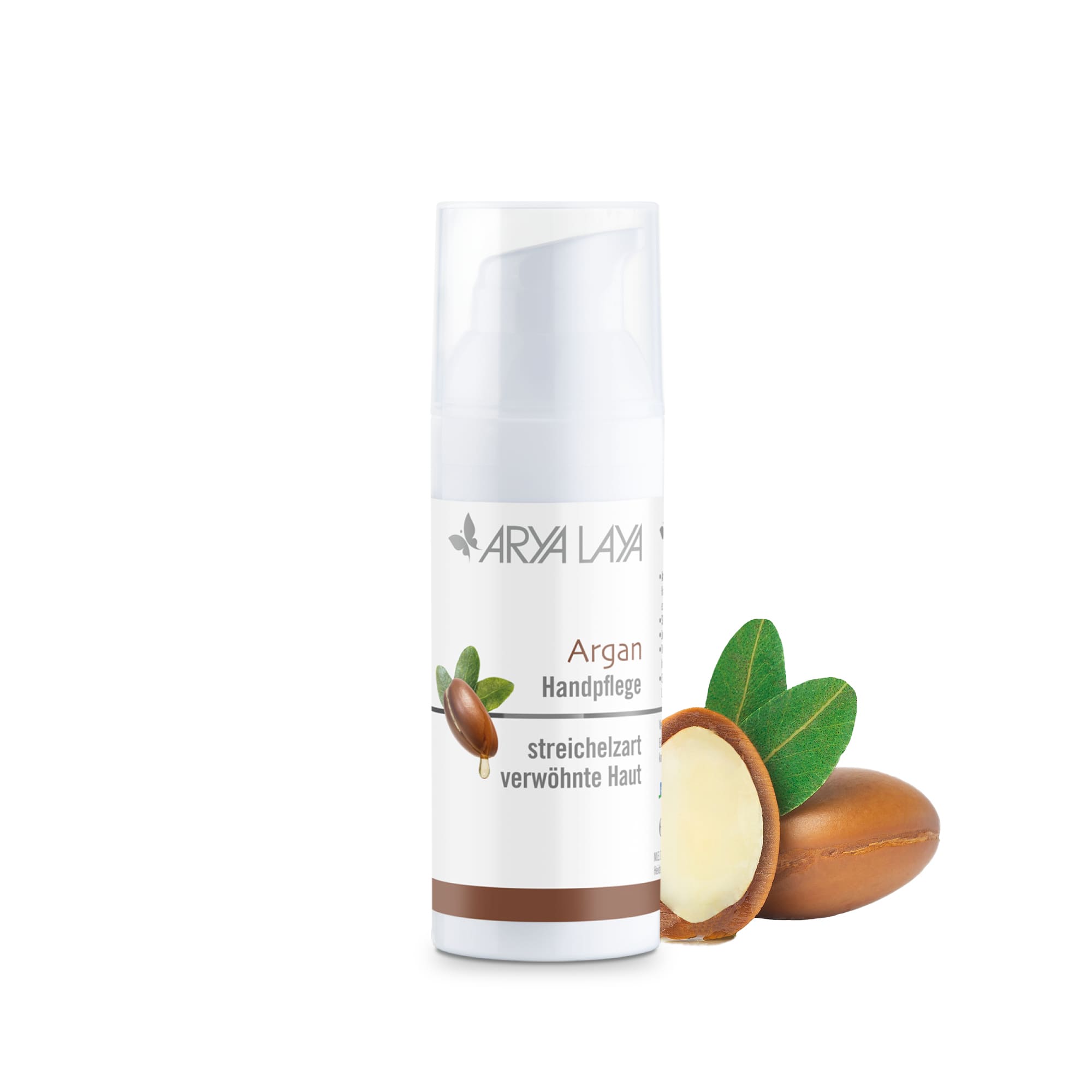 Airless-Spender ARYA LAYA Argan Handpflege 50 ml Airless-Spender mit ARYA LAYA Argan Handpflege, 50 ml