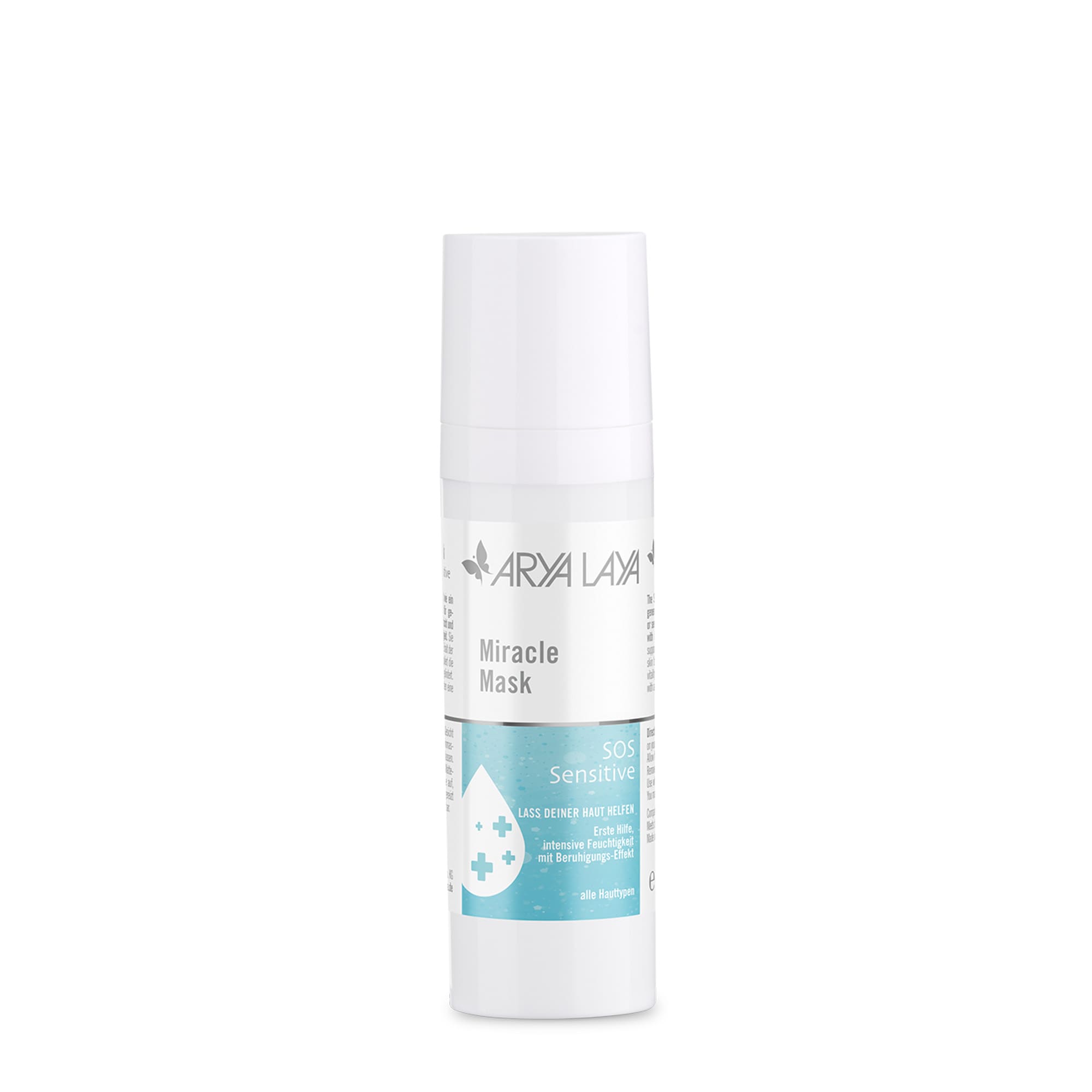 Airless-Spender mit ARYA LAYA Miracle Mask SOS Sensitive, 30 ml 