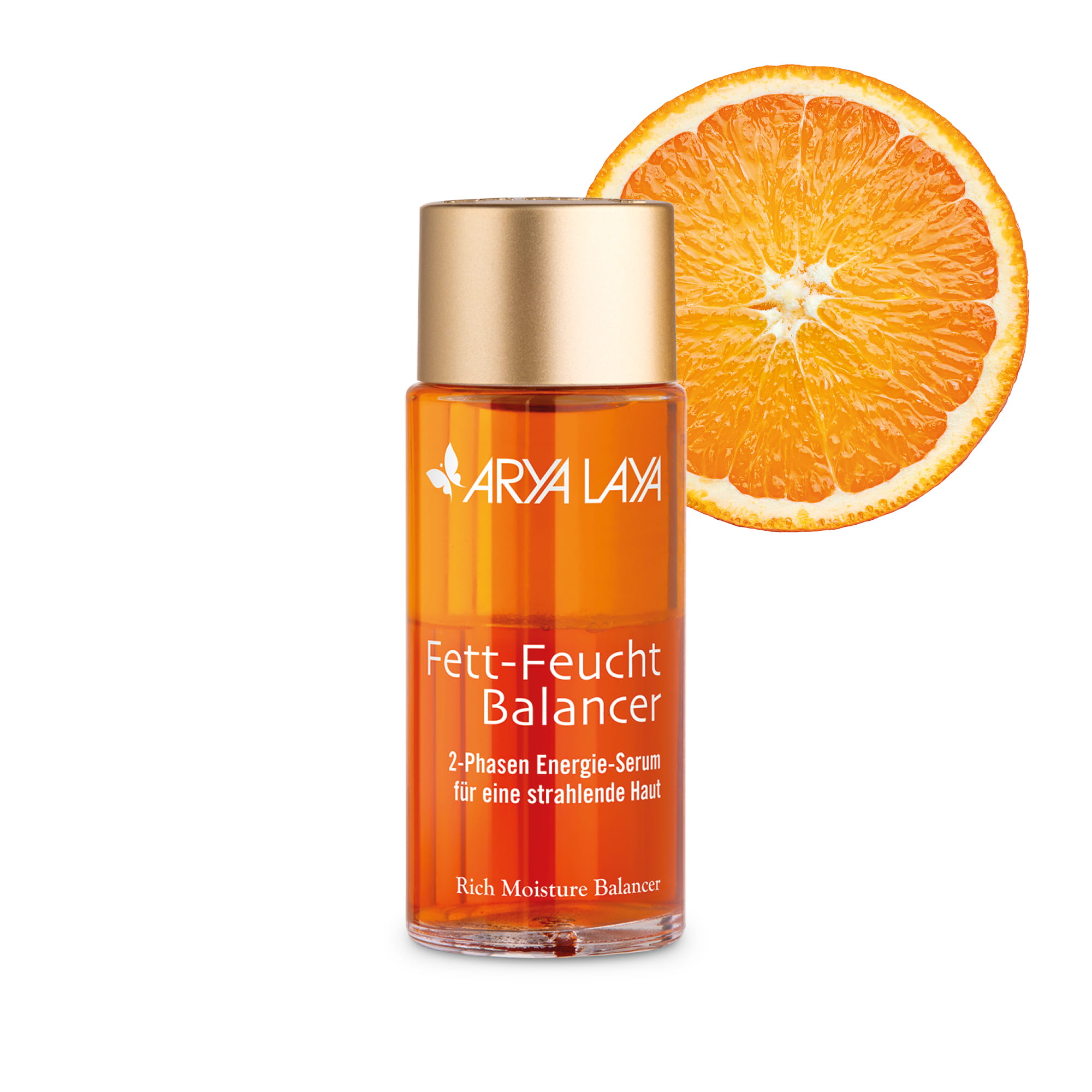 Hero: Glasflasche ARYA LAYA Fett-Feucht Balancer Klassiker 50 ml Glasflasche mit ARYA LAYA Fett-Feucht Balancer Klassiker, 50 ml