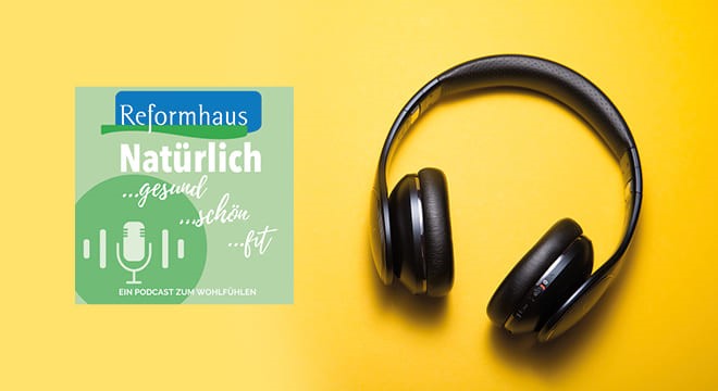 Über uns Reformhaus Podcast Reformhaus Podcast Cover und Kopfhörer