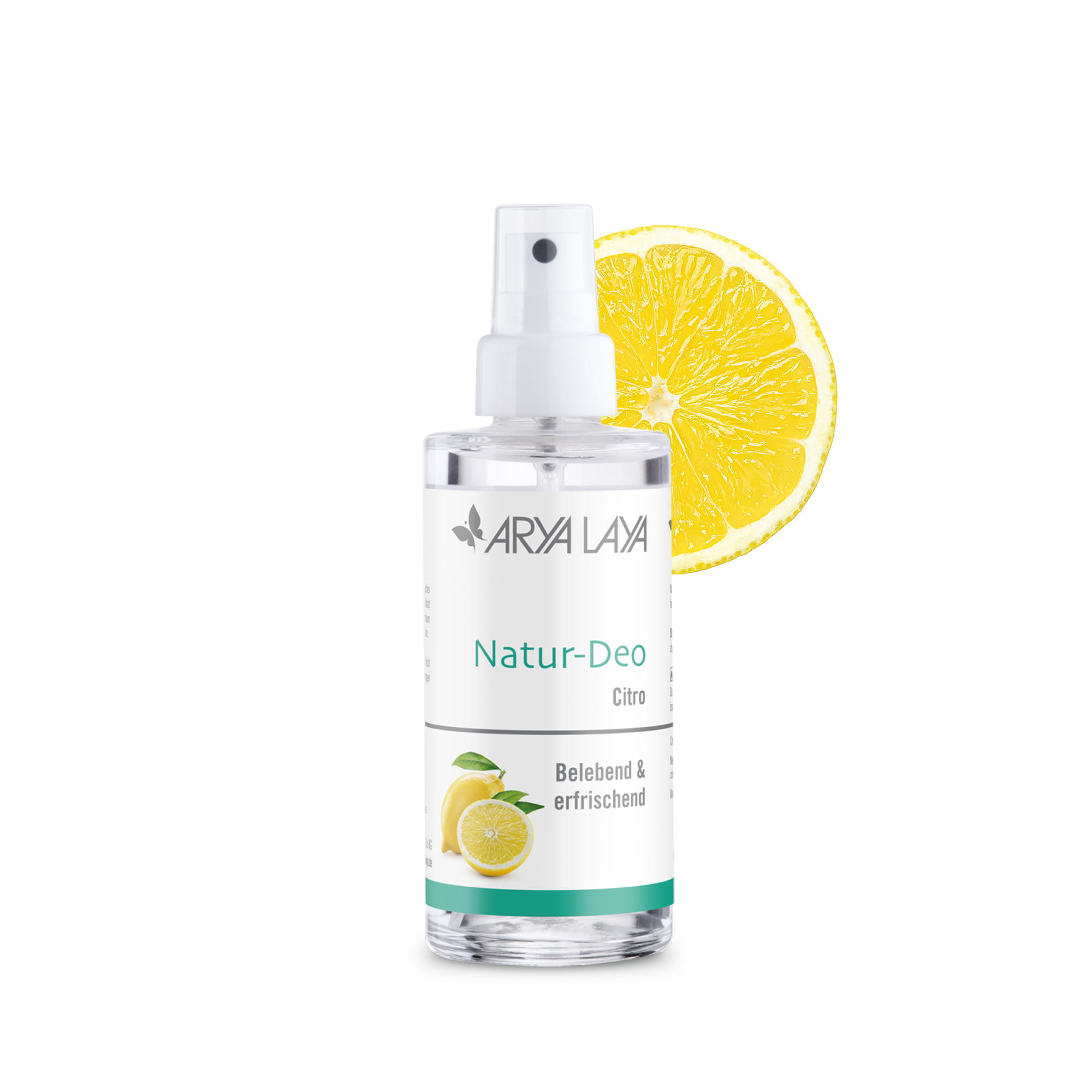 Hero: Airless-Spender ARYA LAYA Natur-Deo Citro 100 ml Airless-Spender mit ARYA LAYA Natur-Deo Citro, 100 ml
