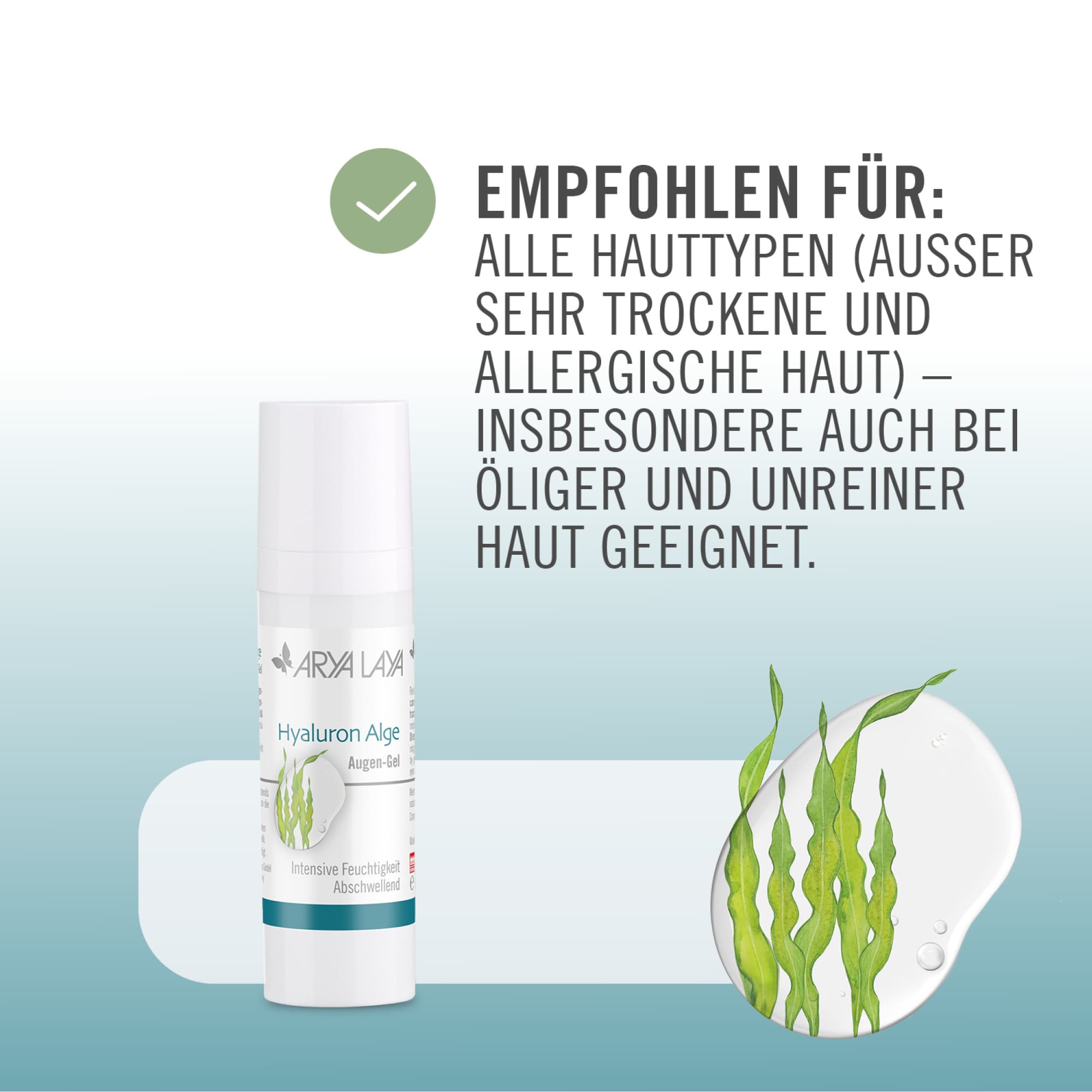 Empfohlen für fast alle Hauttypen 