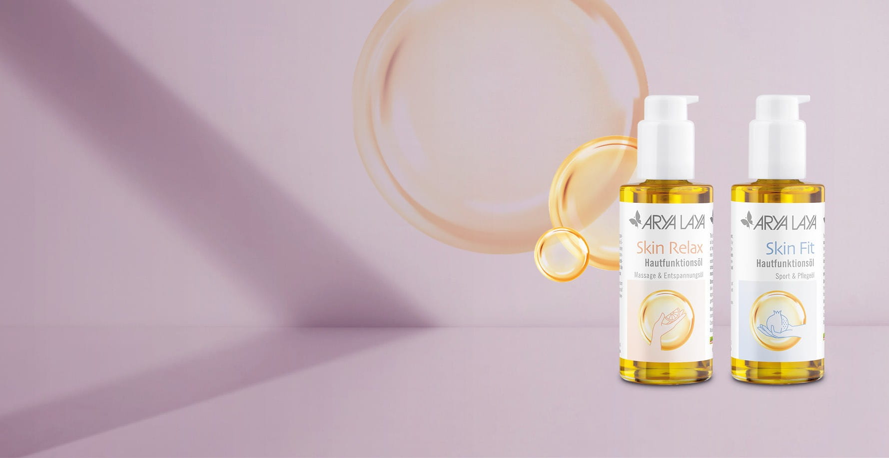 ARYA LAYA Hautfunktionsöle: Skin Relax und Skin Fit