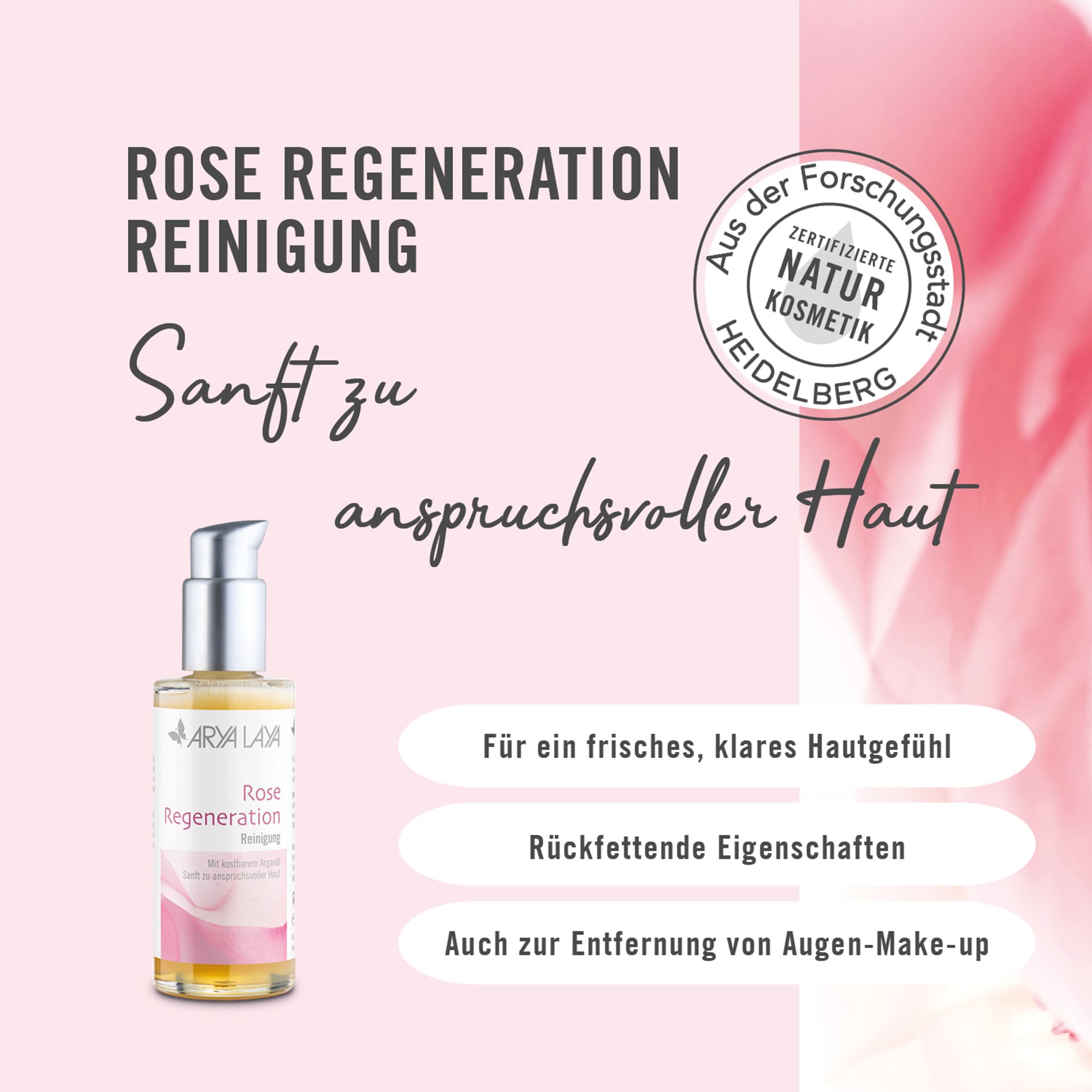 Chart Wirkweise: ARYA LAYA Rose Regeneration Rosenblüten Tonic Wirkweise: ARYA LAYA Rose Regeneration Rosenblüten Tonic