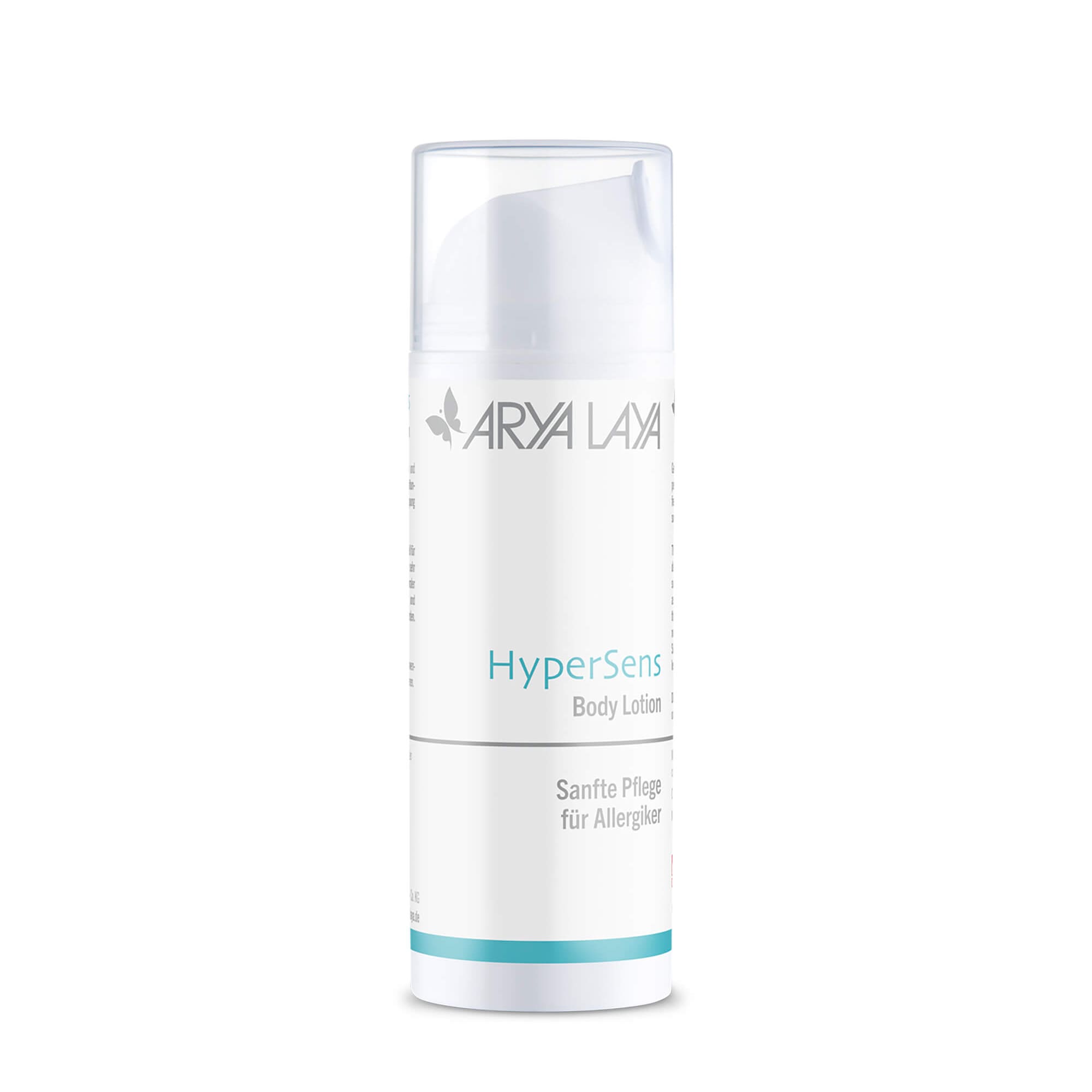 Hypersens Body Lotion, sanfte Pflege für Allergiker mit Schwarzkümmelöl, beruhigt und fördert die Regeneration, 150 ml  Airless-Spender