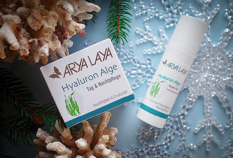 Weihnachtsidee ARYA LAYA Hyaluron Alge Pflegeserie