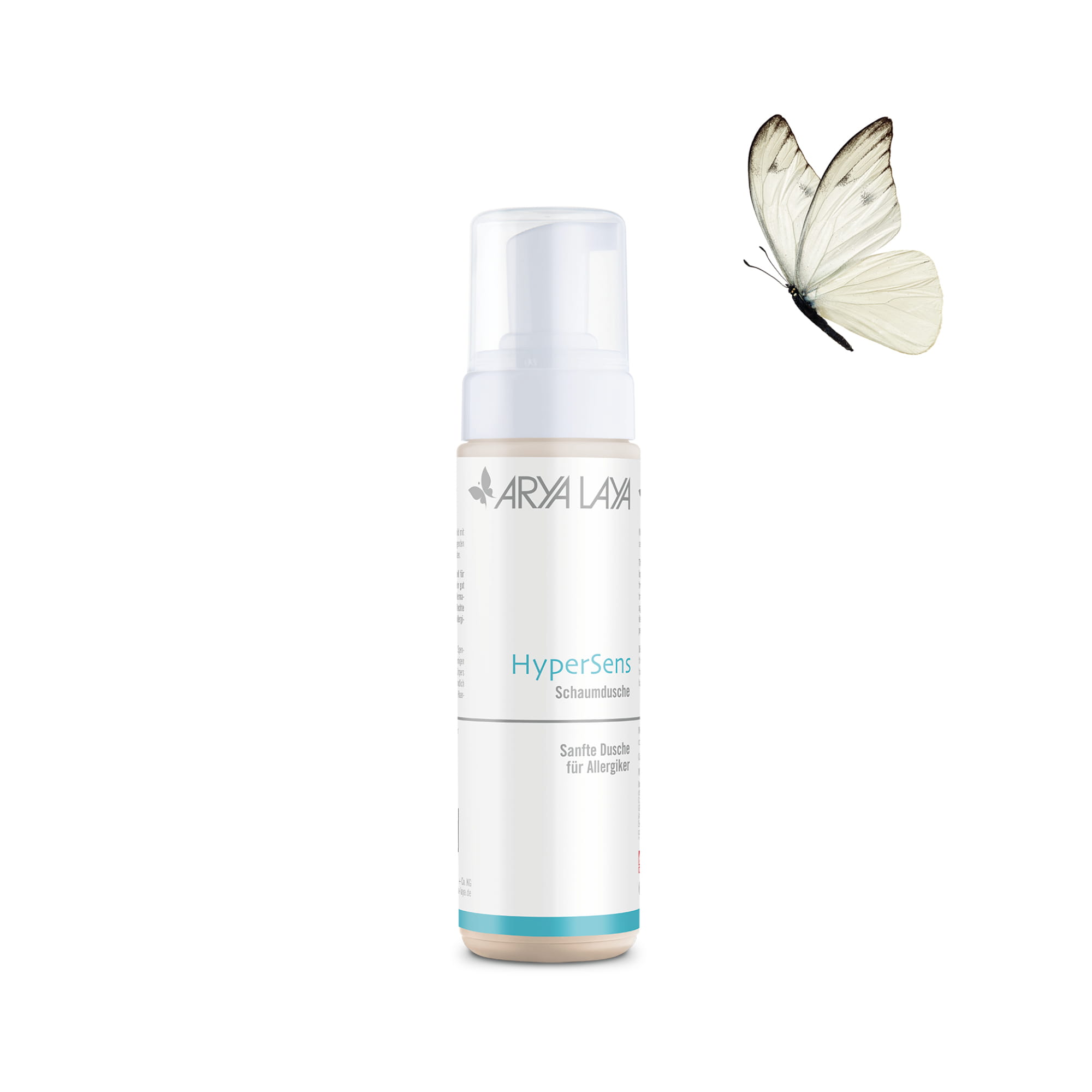 Airless-Spender ARYA LAYA HyperSens Schaumdusche 200 ml Airless-Spender mit ARYA LAYA HyperSens Schaumdusche, 200 ml
