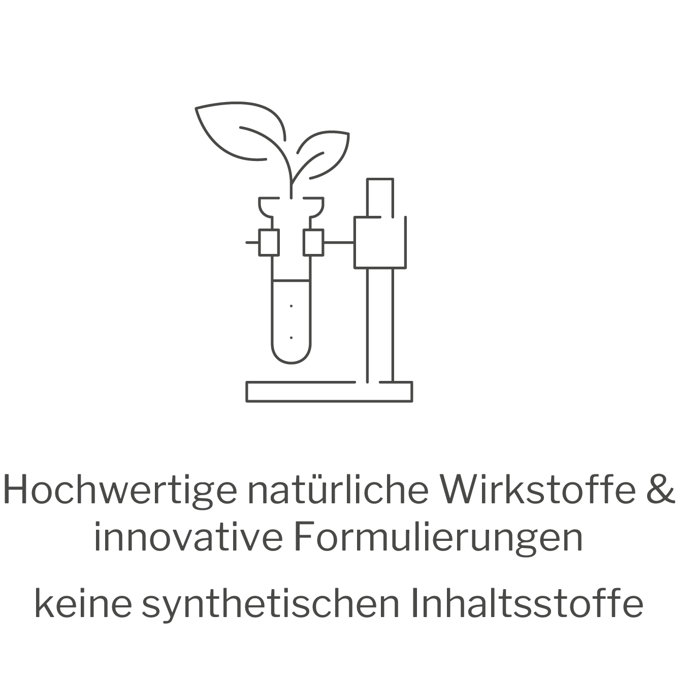 Hochwertige natürliche Wirkstoffe, innovative Formulierungen und keine synthetischen Inhaltsstoffe