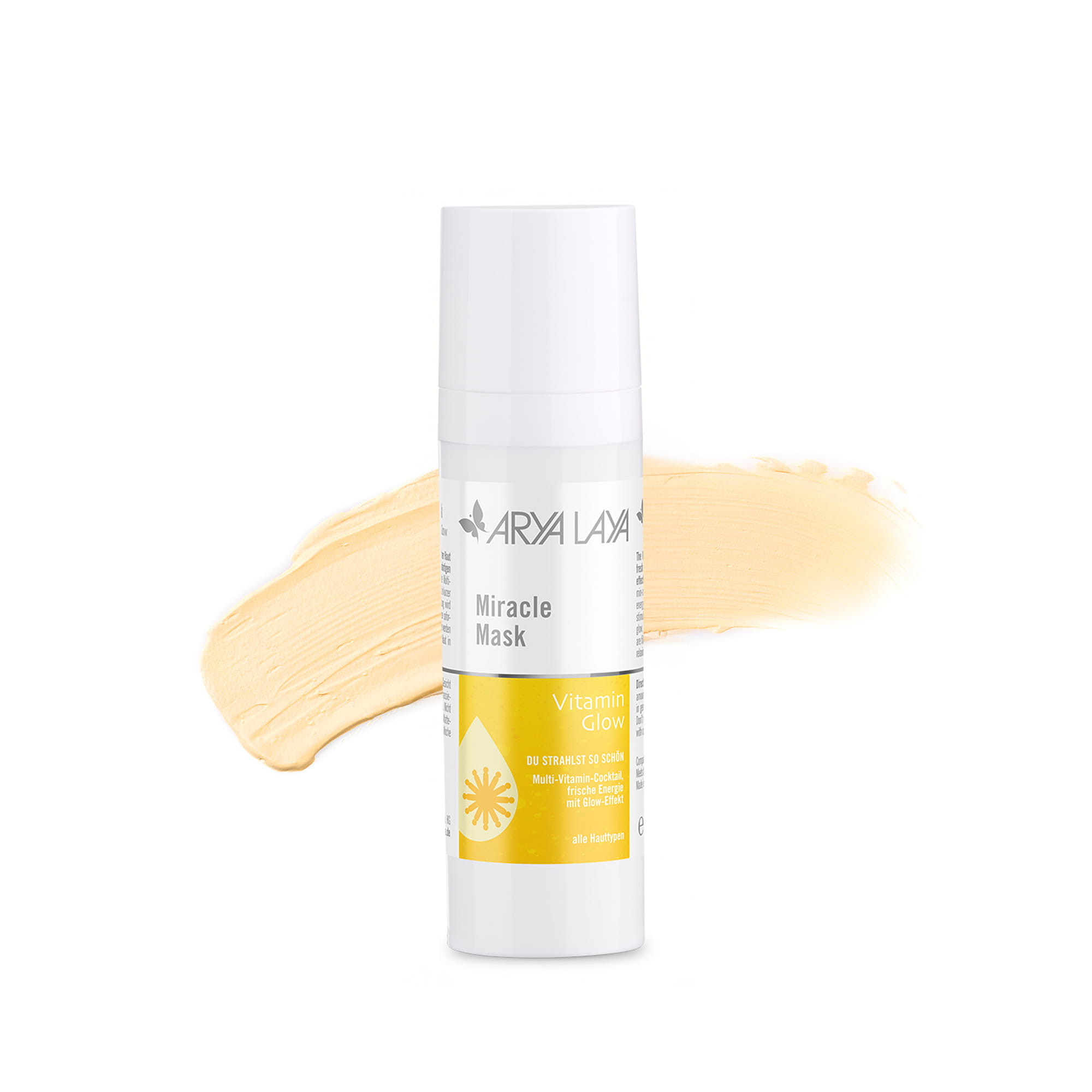Hero: Airless-Spender ARYA LAYA Miracle Mask Vitamin Glow 30 ml Airless-Spender mit ARYA LAYA Miracle Mask Vitamin Glow, 30 ml