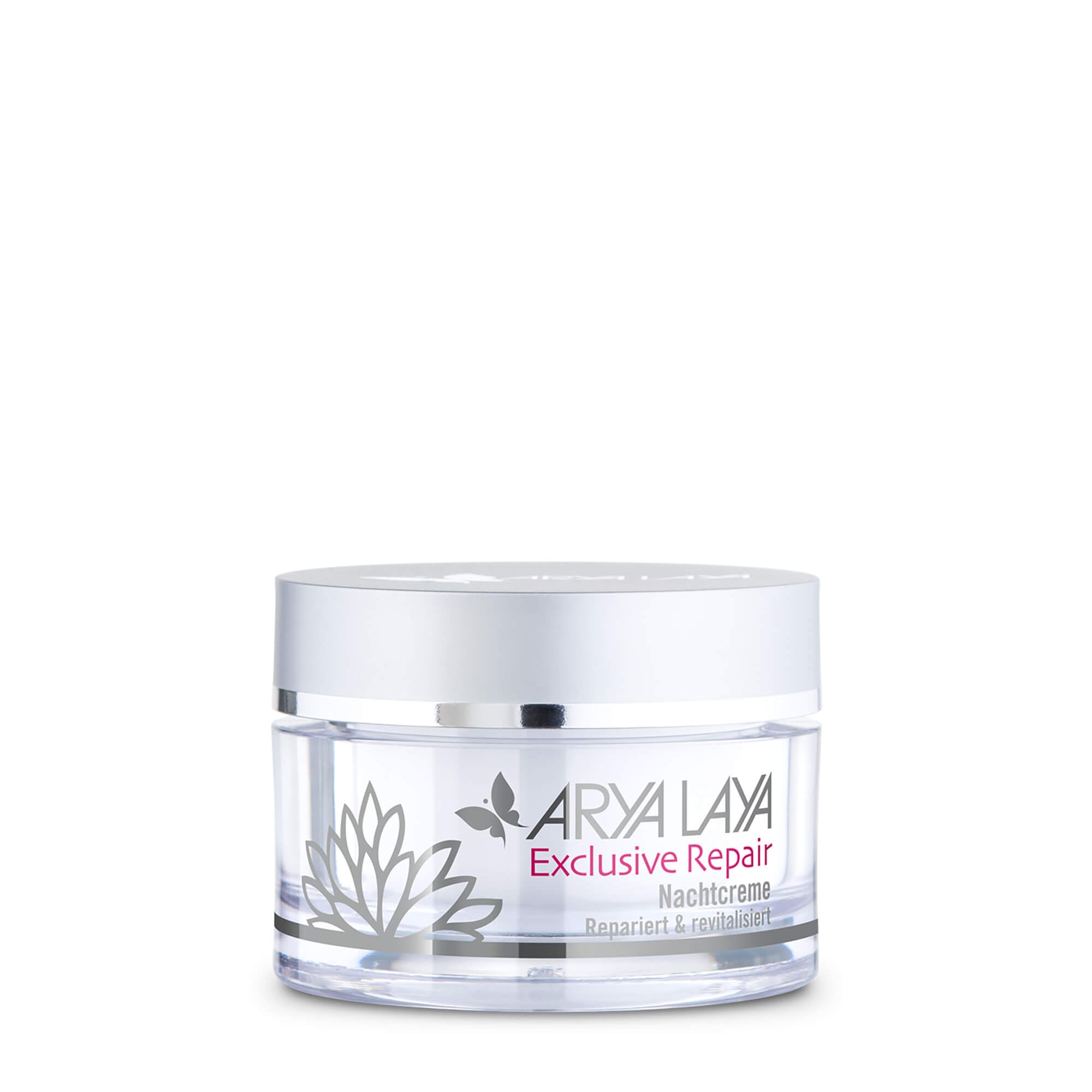 Tiegel mit ARYA LAYA Exclusive Repair Nachtcreme, 50 ml