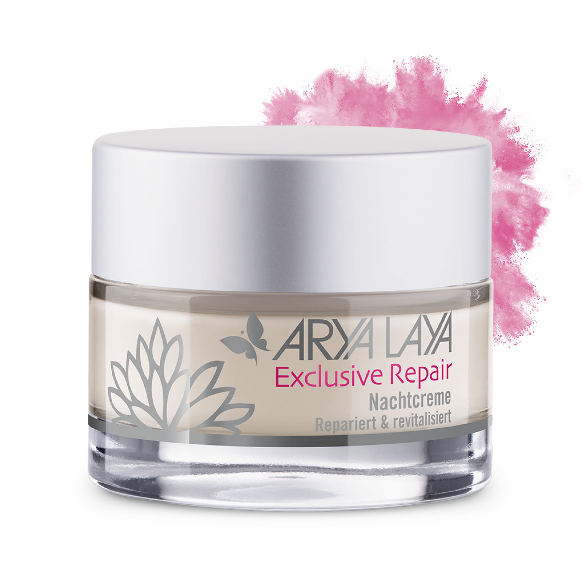 Hero: Tiegel ARYA LAYA Exclusive Repair Nachtcreme 50 ml Tiegel mit ARYA LAYA Exclusive Repair Nachtcreme, 50 ml