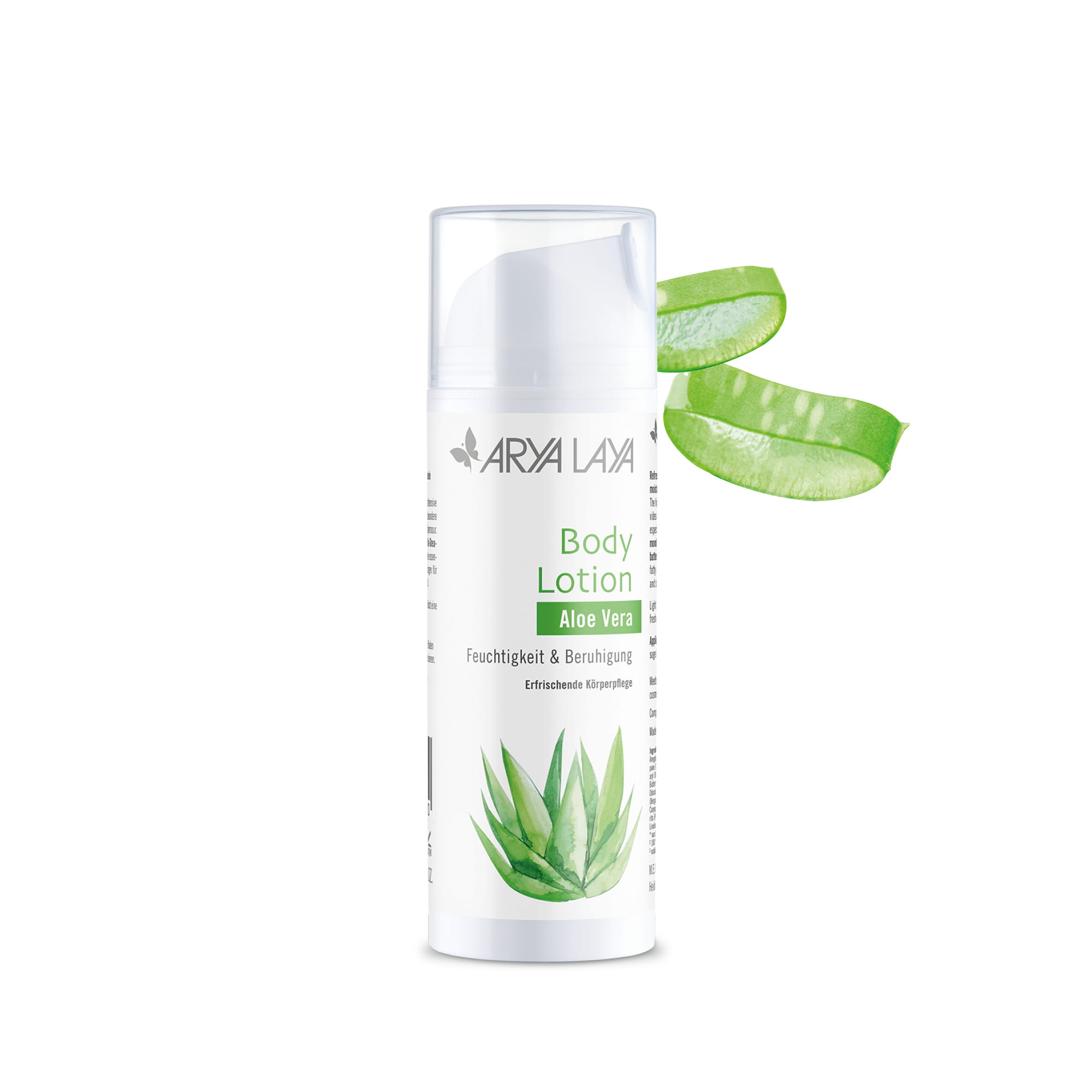 Hero: Airless-Spender ARYA LAYA Body Lotion Aloe Vera 150 ml Airless-Spender mit ARYA LAYA Body Lotion Aloe Vera, 150 ml