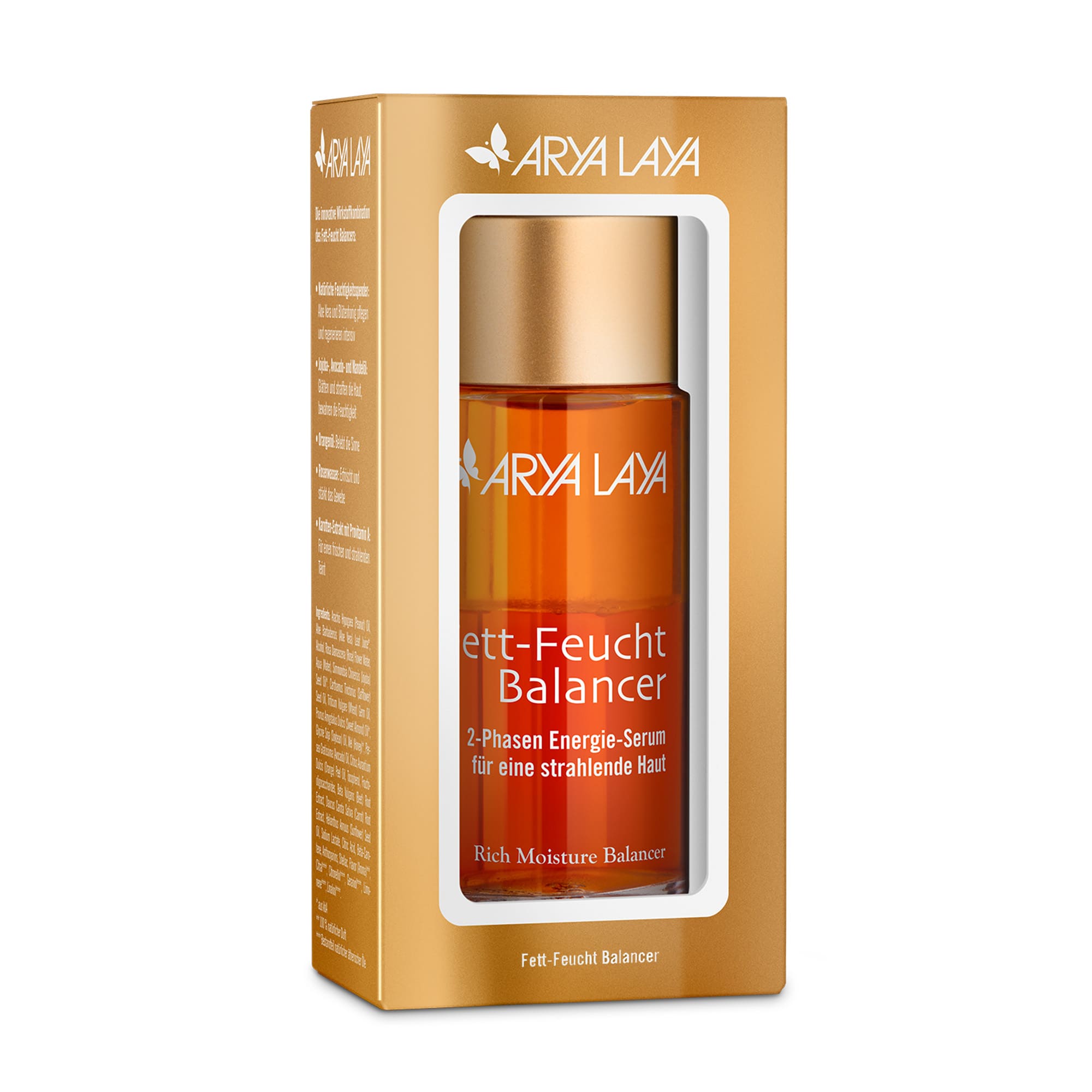 Faltschachtel mit ARYA LAYA Fett-Feucht Balancer Klassiker, 50 ml