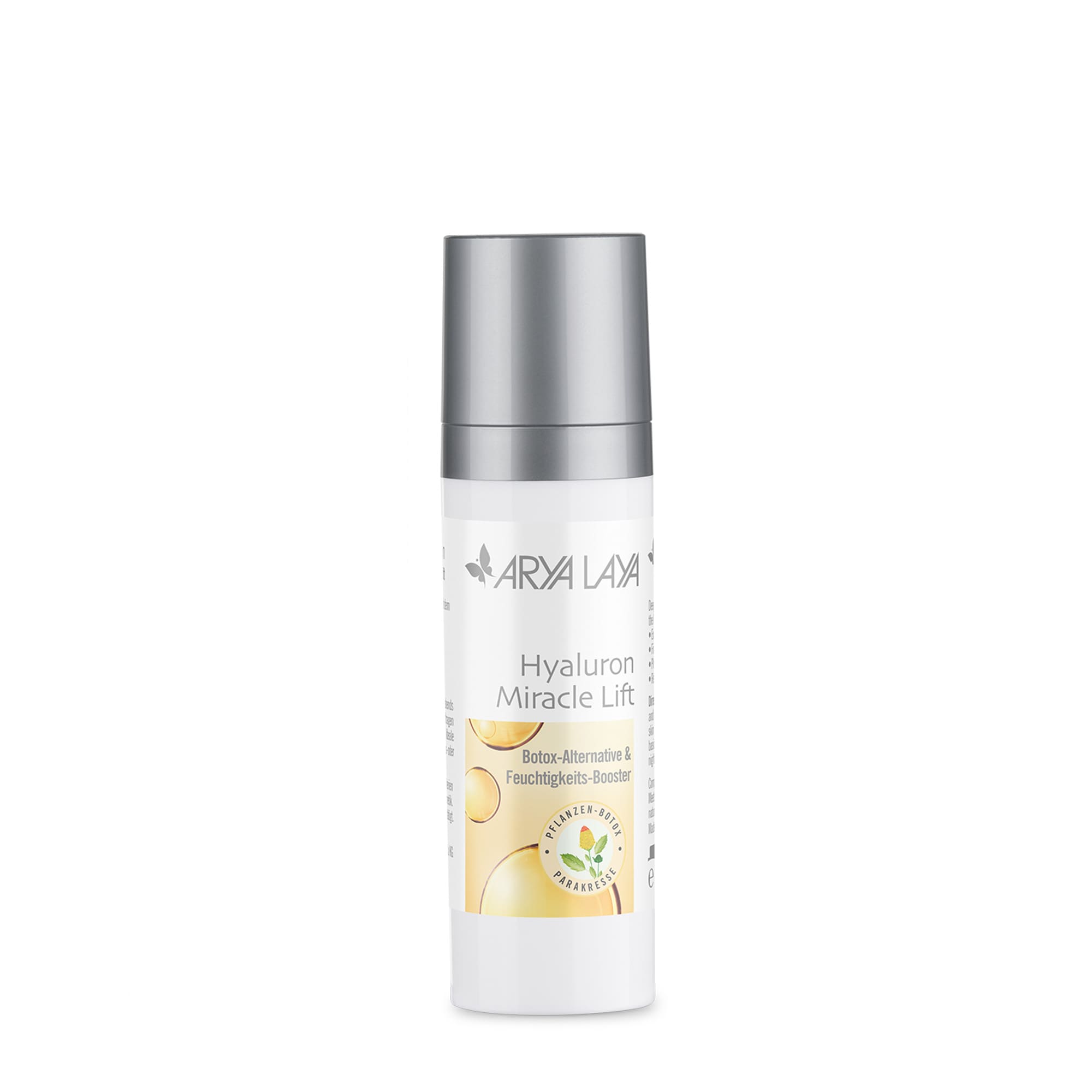 Airless-Spender mit ARYA LAYA Hyaluron Miracle Lift, 30 ml im neuen Design