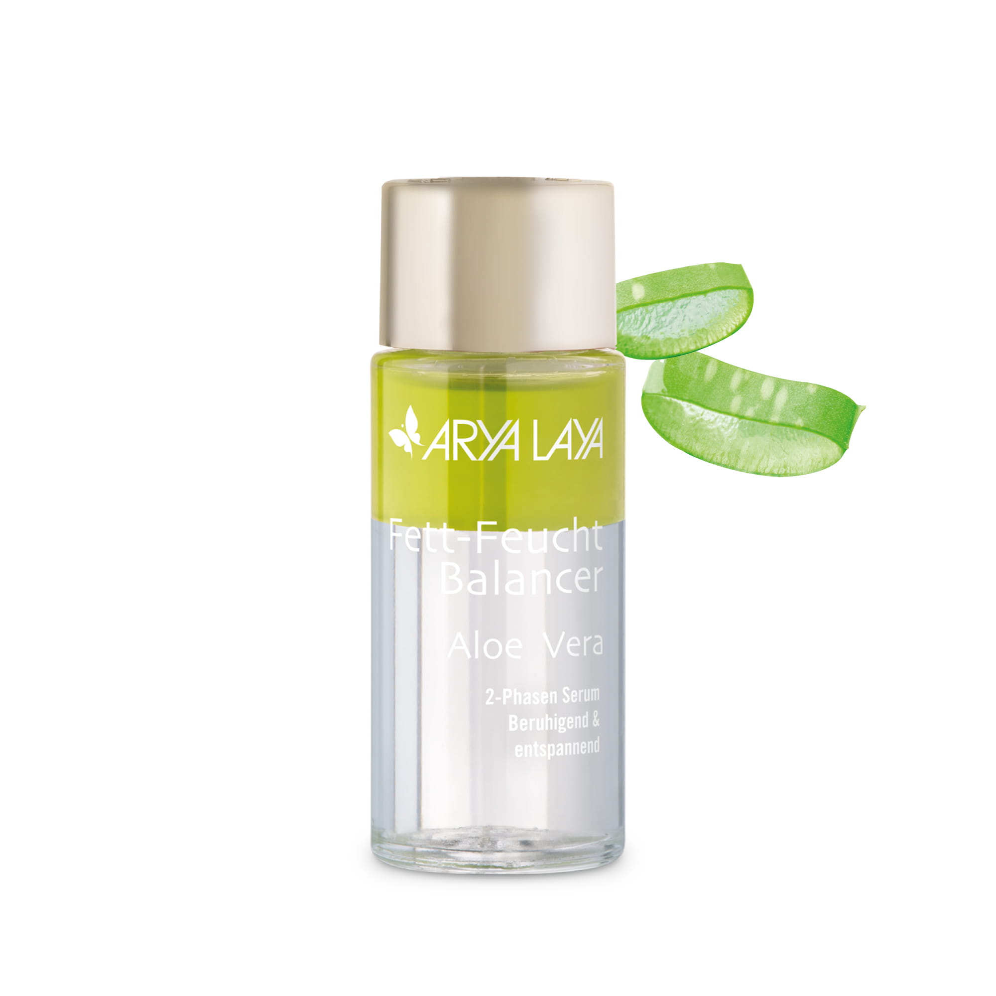 Hero: Glasflasche ARYA LAYA Fett-Feucht Balancer Aloe Vera 50 ml Glasflasche mit ARYA LAYA Fett-Feucht Balancer Aloe Vera, 50 ml