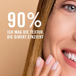 90 % mögen die Textur, die direkt einzieht