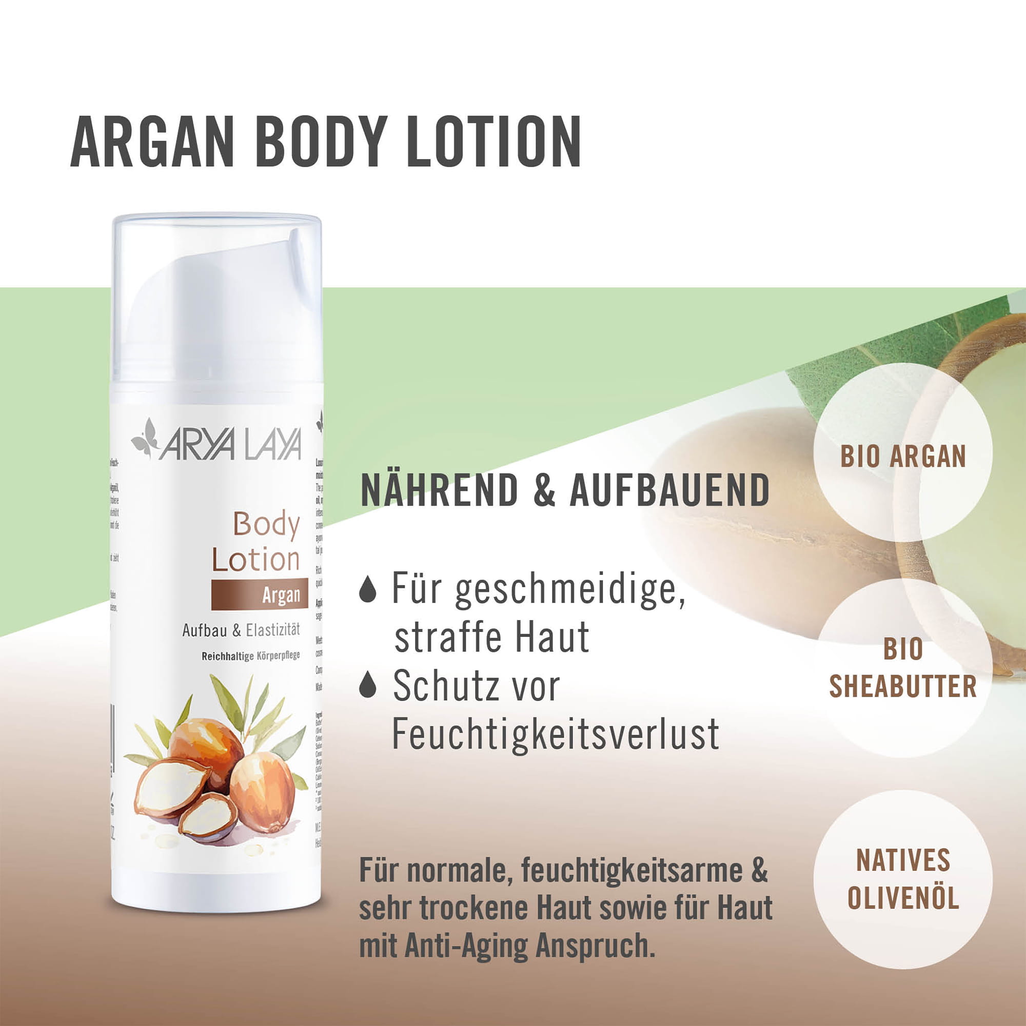 Wirkweise ARYA LAYA Body Lotion Argan