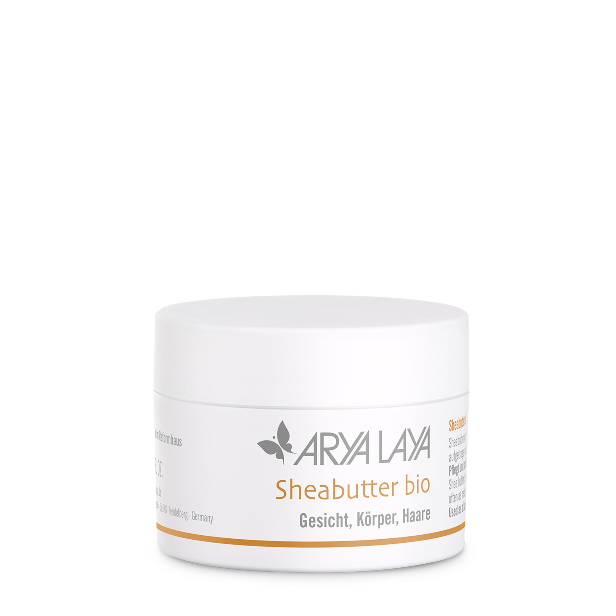 Tiegel mit ARYA LAYA Sheabutter, 100 ml