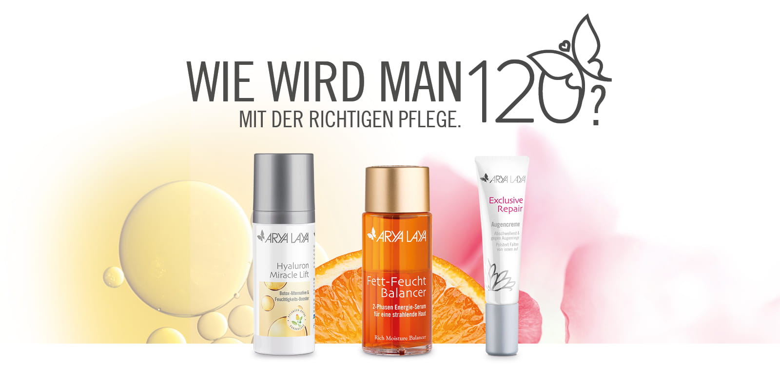 Wie wird man 120? Mit der richtigen Pflege