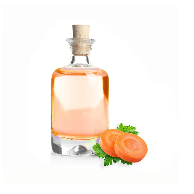 Provitamin A Fläschchen mit Karottenscheiben