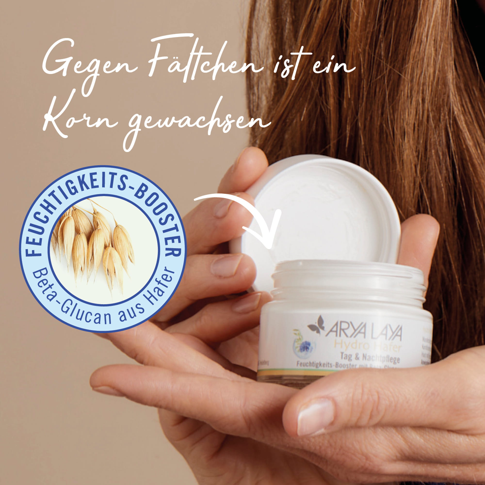 Gegen Fältchen ist ein Korn gewachsen: Feuchtigkeitsbooster mit Beta-Glucan