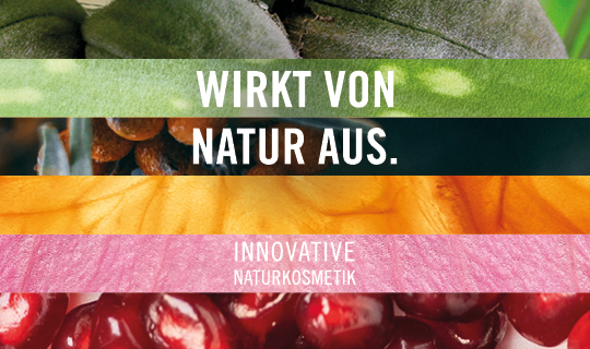 Über uns - wirkt von Natur aus Collage verschiedener Pflanzen