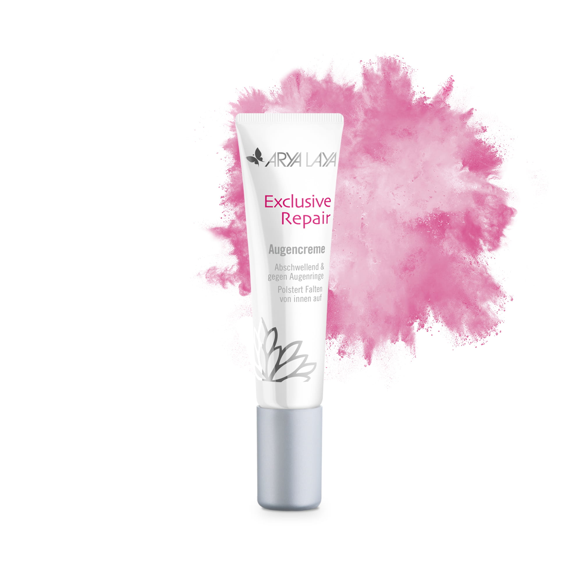 Hero: Tube ARYA LAYA Exclusive Repair Augencreme 15 ml Tube mit ARYA LAYA Exclusive Repair Augencreme, 15 ml