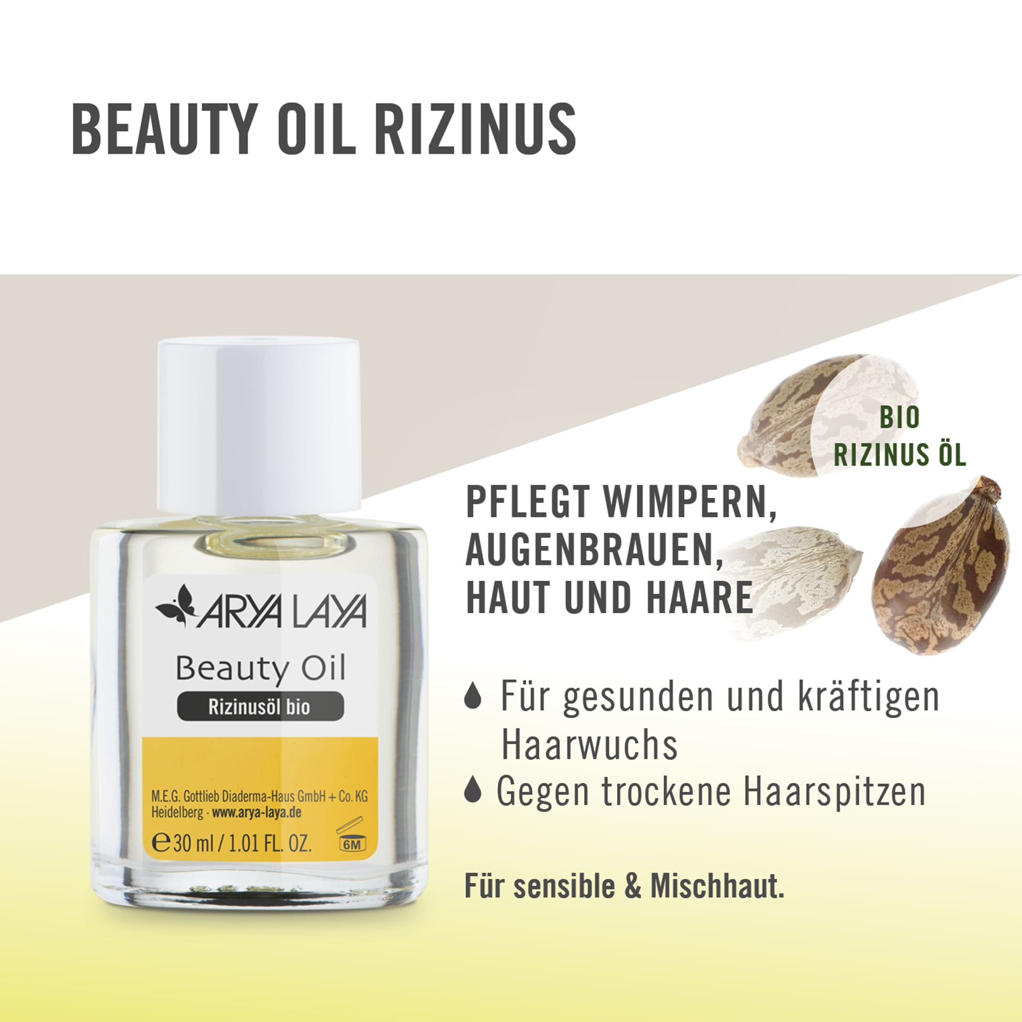 Wirkweise ARYA LAYA Beauty Oil Rizinusöl