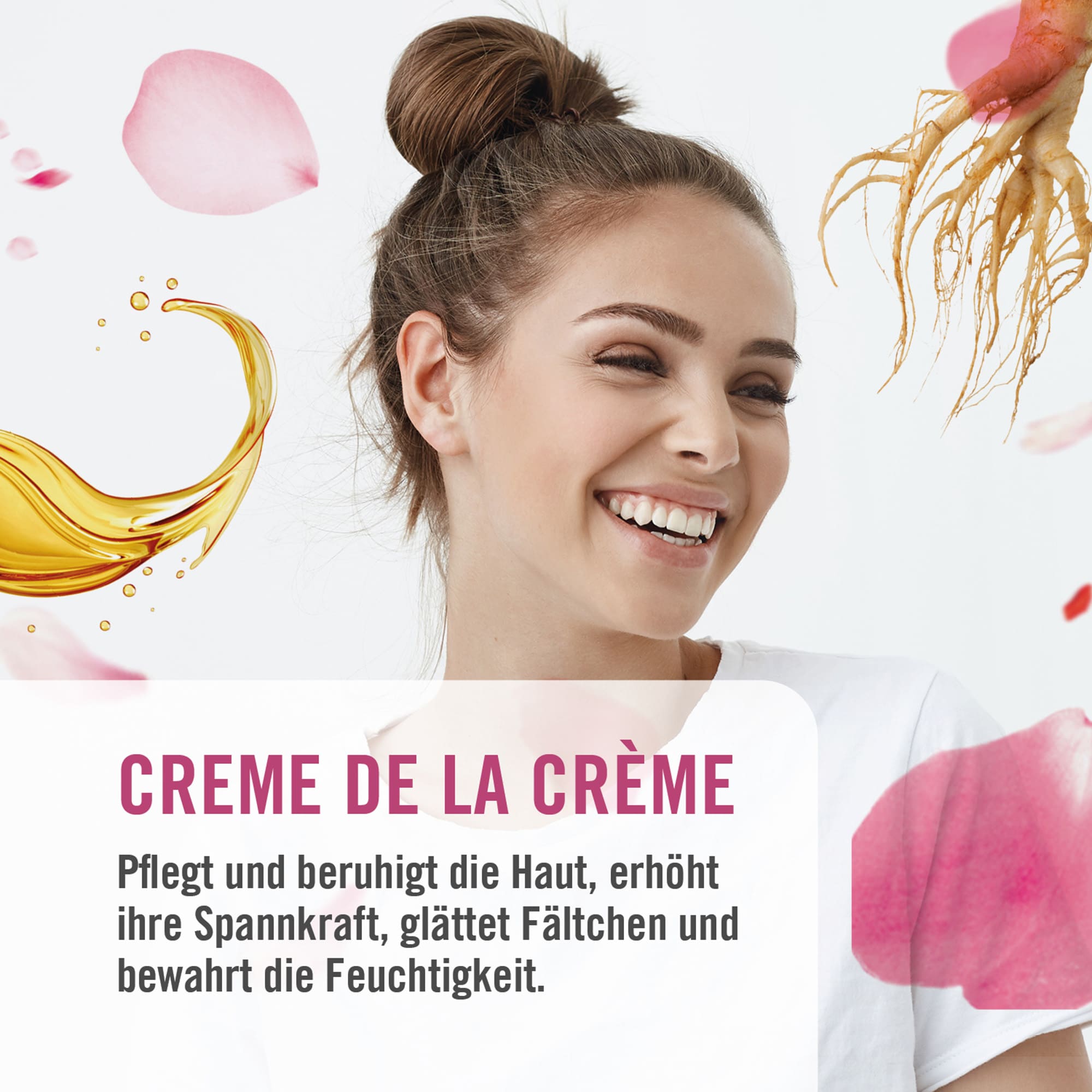 Creme de la Crème: Pflegt und  beruhigt die Haut, erhöht ihre Spannkraft, glättet Fältchen und bewahrt die Feuchtigkeit